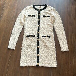 New with tag Size S J. Crew Textured mini sweater-dress